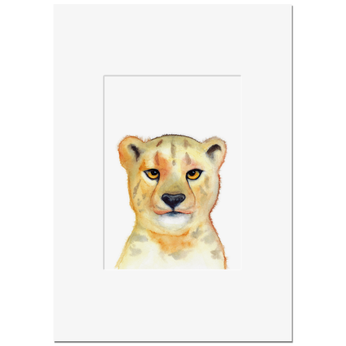 LEOPARD<br>Kunstdruck 21x30
