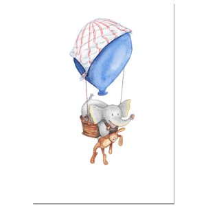 Der Kleine Elefant - Poster A4