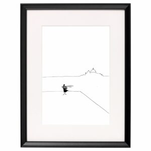 <strong>AKKORDEON</strong> <br>Fine Art Print der Original Tuschezeichnung