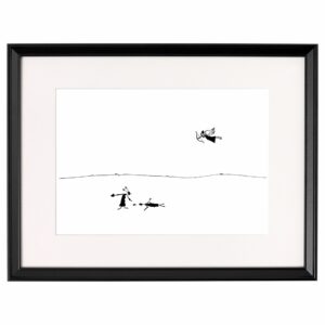 <strong>AMOR</strong> <br>Fine Art Print der Original Tuschezeichnung