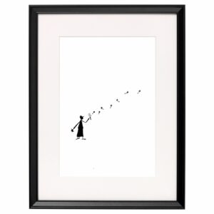 <strong>DANDELION</strong> <br>Fine Art Print der Original Tuschezeichnung