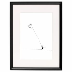 <strong>DRACHENSTEIGEN</strong> <br>Fine Art Print der Original Tuschezeichnung