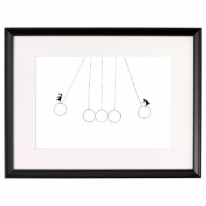 <strong>IDEALE</strong> <br>Fine Art Print der Original Tuschezeichnung
