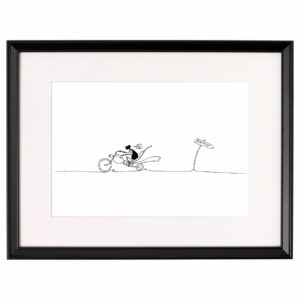 <strong>SINTFLUT</strong> <br>Fine Art Print der Original Tuschezeichnung