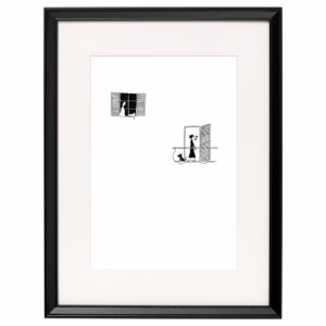 <strong>LIEBE IN DER STADT</strong> <br>Fine Art Print der Original Tuschezeichnung