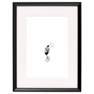 <strong>TUBA</strong> <br>Fine Art Print der Original Tuschezeichnung