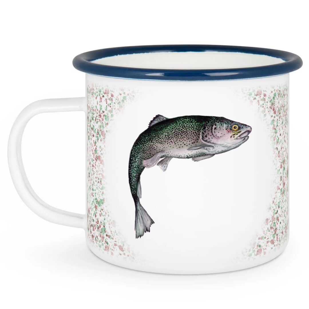emaille-tasse-forelle-links
