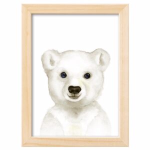 <strong>EISBÄR</strong> <br>Fine Art Print mit Charakter
