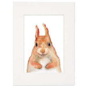 <strong>EICHHÖRNCHEN</strong> <br>Fine Art Print mit Charakter
