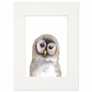 <strong>EULE</strong> <br>Fine Art Print mit Charakter