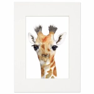 <strong>GIRAFFE</strong> <br>Fine Art Print mit Charakter