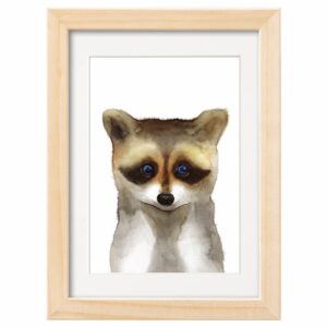 <strong>WASCHBÄR</strong> <br>Fine Art Print mit Charakter