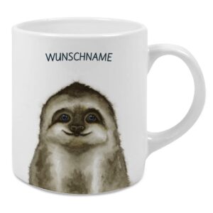 <strong>FAULTIER TASSE</strong> <br>Personalisierbare Tasse zum Liebhaben