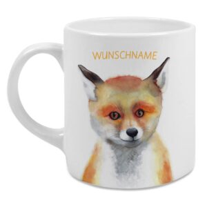 <strong>FUCHS TASSE</strong> <br>Personalisierbare Tasse zum Liebhaben